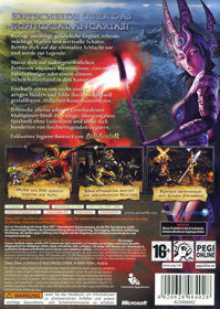 Sacred 2: Fallen Angel - Box - Back (Germany) - 600x845