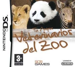 Zoo Vet: Endangered Animals - Box - Front (Spain) - 1521x1370