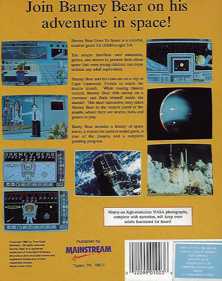 Barney Bear Goes to Space - Box - Back (United States) - 705x891