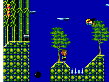 Alex Kidd in Shinobi World - Screenshot - Gameplay (World) - 512x384