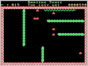 Amazing Snake - Screenshot - Gameplay (World) - 256x192