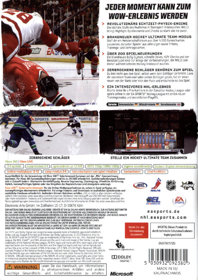 NHL 11 - Box - Back (Germany) - 600x850