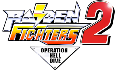 Raiden Fighters 2: Operation Hell Dive - Clear Logo (World) - 1200x732