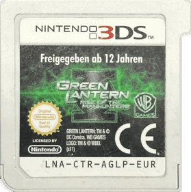 Green Lantern: Rise of the Manhunters - Cart - Front (Europe) - 841x847