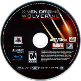 X-Men Origins: Wolverine - Disc (North America) - 801x800