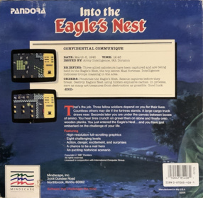 Into the Eagle's Nest - Box - Back (North America) - 1058x1036