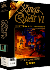 King's Quest VI: Heir Today, Gone Tomorrow - Box - 3D (United Kingdom) - 888x1249