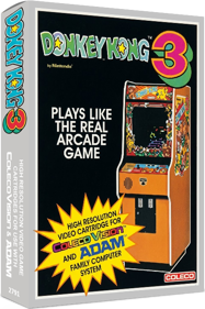Donkey Kong 3 - Box - 3D (World) - 439x659