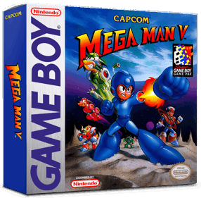 Mega Man V - Box - 3D (North America) - 1016x998