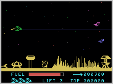 Parsec - Screenshot - Gameplay (World) - 256x192