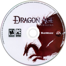 Dragon Age: Origins - Disc (North America) - 1406x1406