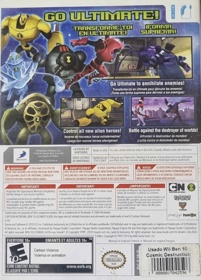 Ben 10: Ultimate Alien: Cosmic Destruction - Box - Back (North America) - 1066x1486