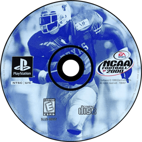 NCAA Football 2000 - Disc (North America) - 1500x1500