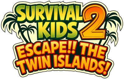 Survival Kids 2: Dasshutsu!! Futago Shima! - Clear Logo (World) - 1500x954