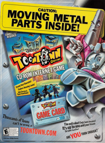 Toontown Online - Advertisement Flyer - Front (United States) - 1623x2200