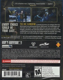 The Walking Dead: Season Two - Box - Back (North America) - 1172x1483