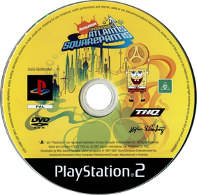 SpongeBob's Atlantis SquarePantis - Disc (Oceania) - 749x744