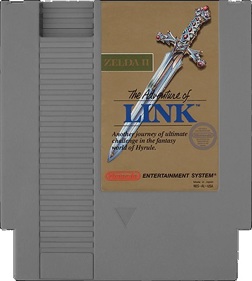 Zelda II: The Adventure of Link - Cart - Front (United States) - 359x400