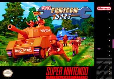 Super Famicom Wars - Box - Front - Reconstructed (World) - 1367x954