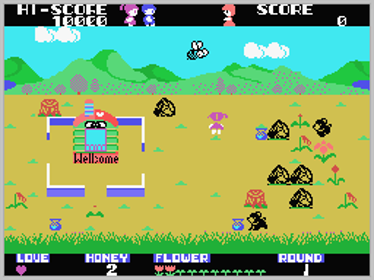 Girl's Garden - Screenshot - Gameplay (World) - 256x192
