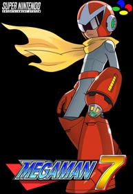 Mega Man 7 - Fanart - Box - Front (North America) - 490x710