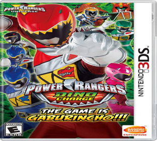 Zyuden Sentai Kyoryuger: Game de Gaburincho!!  - Box - Front - Reconstructed (North America) - 810x729