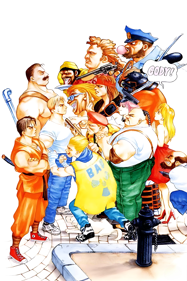 Final Fight CD - Poster (Japan) - 1185x1778