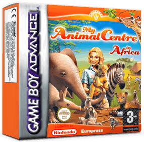My Animal Centre in Africa - Box - 3D (Europe) - 1016x998