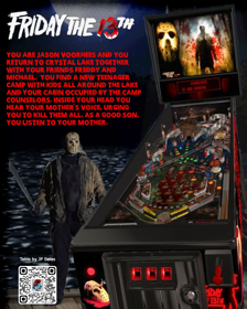 Friday the 13th - Advertisement Flyer - Front (World) - 2400x3000