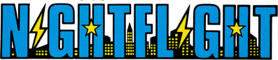 Night Flight - Clear Logo (Japan) - 1251x271