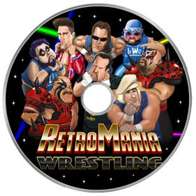 RetroMania Wrestling - Fanart - Disc (World) - 1254x1254