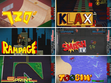 Arcade Party Pak - Screenshot - Game Select (World) - 640x480