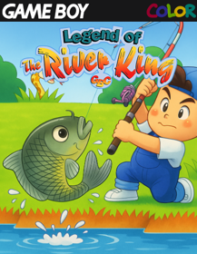 Legend of the River King GBC - Fanart - Box - Front (North America) - 500x646