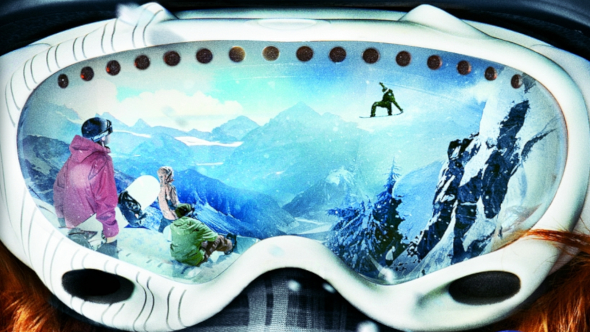 Illustration of Shaun White Snowboarding