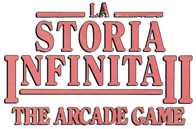 The Neverending Story II: The Arcade Game - Clear Logo (Italy) - 554x364