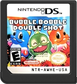 Bubble Bobble: Double Shot - Cart - Front (North America) - 517x564