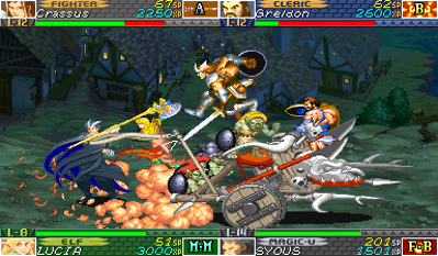 Dungeons & Dragons: Shadow Over Mystara - Screenshot - Gameplay (World) - 384x224