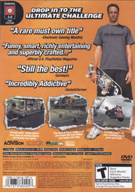 Tony Hawk's Pro Skater 4 - Box - Back (North America) - 640x906