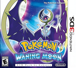 Pokémon Waning Moon - Fanart - Box - Front (United States) - 1280x1136