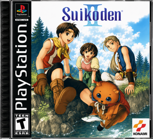 Suikoden II - Fanart - Box - Front (World) - 1317x1194