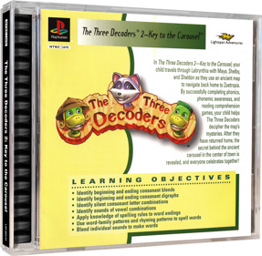 The Three Decoders 2: Key to the Carousel - Box - 3D (North America) - 1500x1467