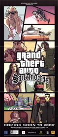 Grand Theft Auto: San Andreas - Advertisement Flyer - Front (United States) - 2260x5352