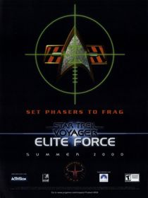 Star Trek: Voyager: Elite Force - Advertisement Flyer - Front (North America) - 600x800