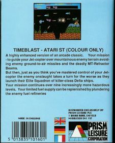 Timeblast - Box - Back (Europe) - 310x385