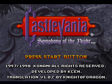 Akumajo Dracula X: Gekka no Yasoukyoku - Screenshot - Game Title (World) - 960x720