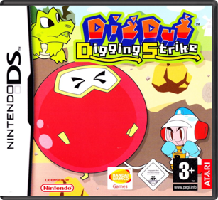 Dig Dug: Digging Strike - Box - Front - Reconstructed (Europe) - 774x708
