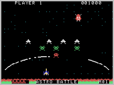 Gorf - Screenshot - Gameplay (World) - 256x192