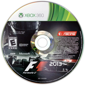 F1 2013 - Disc (North America) - 1239x1239