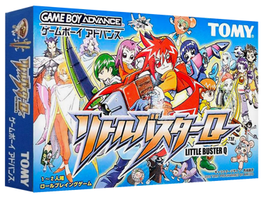 Little Buster Q - Box - 3D (Japan) - 1327x989