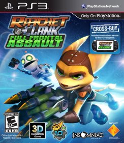 Ratchet & Clank: Full Frontal Assault - Box - Front (North America) - 1529x1759
